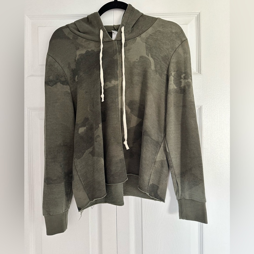 Green Camouflage Hoodie